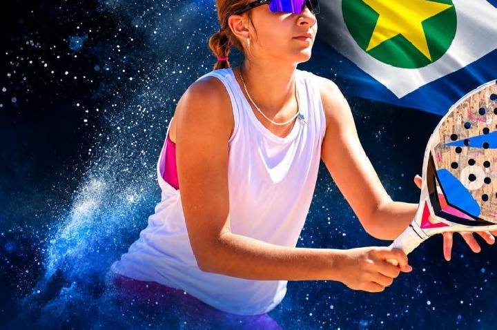 Atleta de Barra do Garças é convocada para representar Mato Grosso na Copa das Federações de Beach Tennis