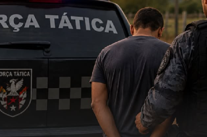 Força Tática cumpre dois mandatos de prisão contra foragido em Barra do Garças