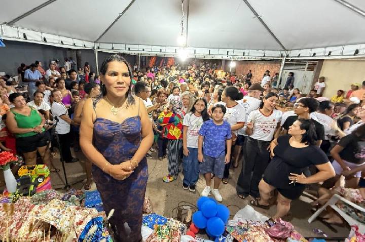 Mais de mil pessoas participam da Festa das Crianças da Cozinha Solidária em Barra do Garças