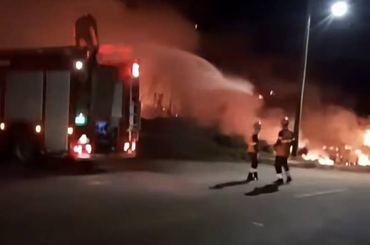 Mais uma noite de incêndios em Barra do Garças