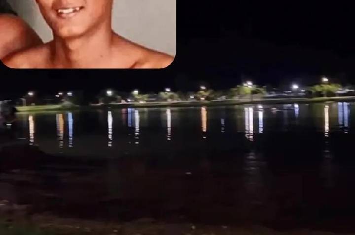 Sem saber nadar, adolescente morre ao tentar atravessar lago flutuando em isopor