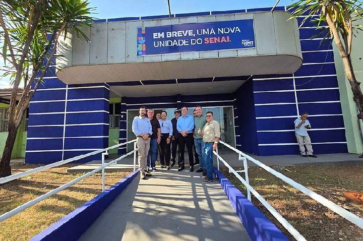 Senai anuncia reabertura da unidade em Barra do Garças com 25 novas turmas previstas para 2026 e 2027