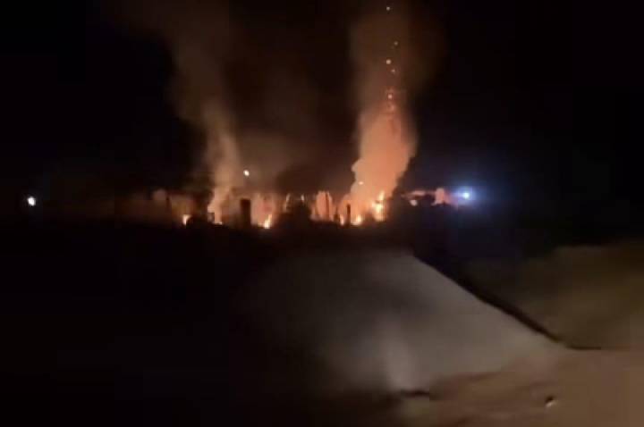 VEJA VÍDEO: incêndio em área de mata assusta moradores do Nova Barra