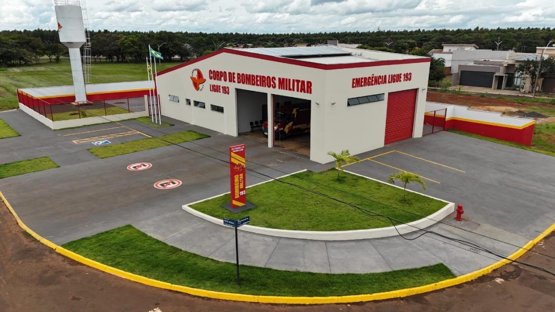 Aragarças recebe lançamento da obra da Base Avançada do Corpo de Bombeiros