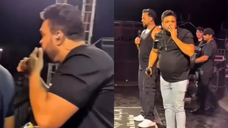 Cantor de forró é atingido por lata de cerveja durante show em Luciara (MT)