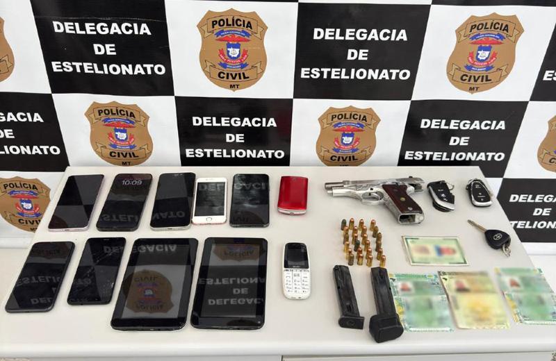 Polícia Civil de Mato Grosso prende vice-líder de facção criminosa paulista