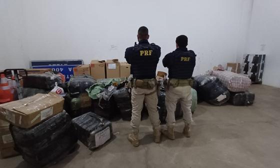 PRF apreende mais de 30 mil produtos irregulares de origem chinesa em Barra do Garças