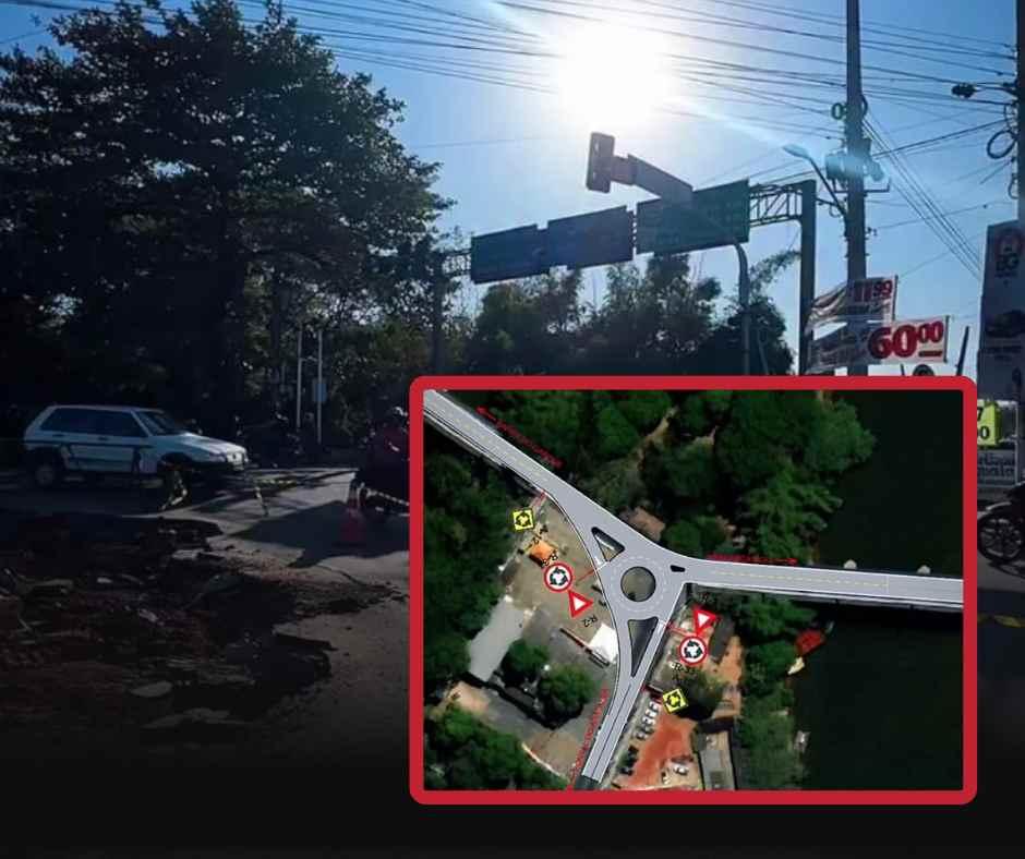 Rotatória: Prefeito Adelcino pretende acabar com semáforos entre as pontes