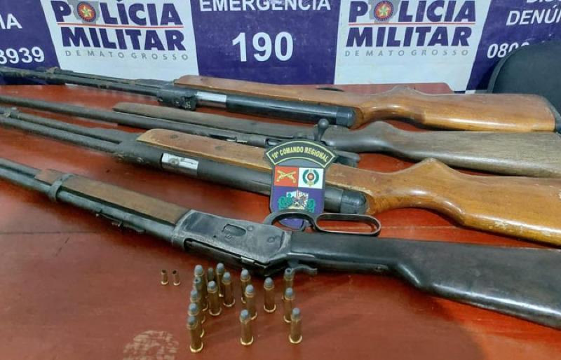 Homem é preso por ameaça a esposa e filho na região do Araguaia