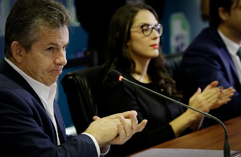 Mauro Mendes lidera pesquisa ao Senado com 37,8%; Janaina tem 18,8%