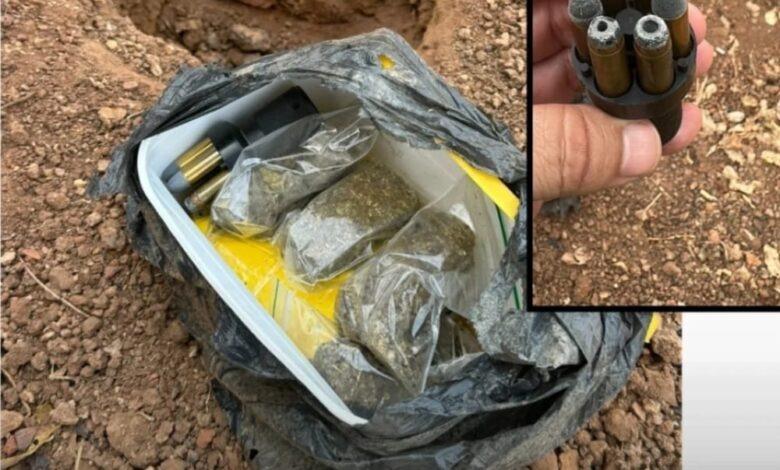 Policia apreende drogas e munições no quintal de residência em Barra do Garças