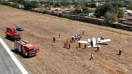 Avião com deputado Carlos Avalone apresenta pane e faz pouso de emergência em Aragarças