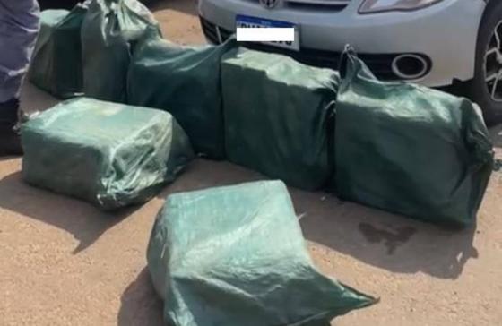Polícia Militar e Gefron apreendem 247 tabletes de cocaína avaliados em mais de R$ 7 milhões