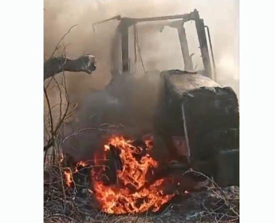 Tratorista morre combatendo grande incêndio em General Carneiro