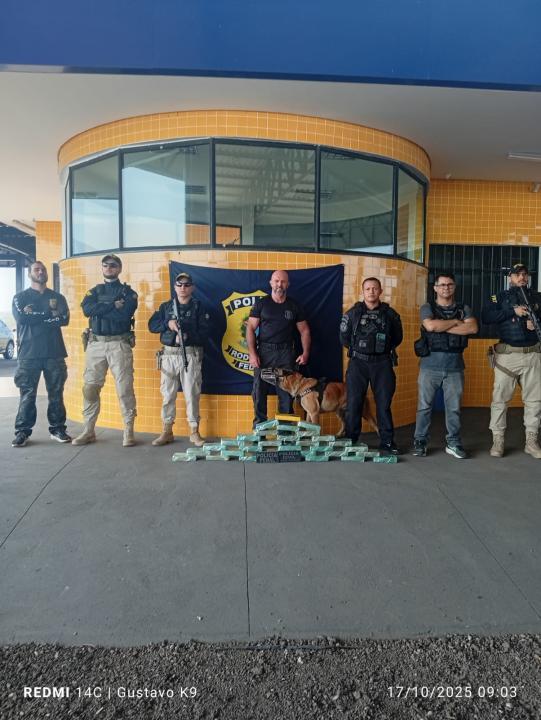 Forças de Segurança apreendem 30 kg de cocaína em Barra do Garças em caminhão câmara-fria