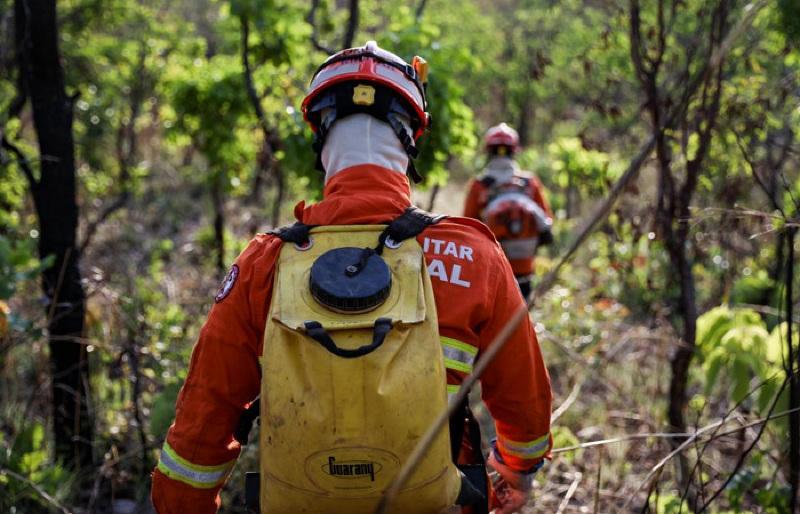 Homem é preso após colocar fogo em lotes no entorno do Parque Estadual da Serra Azul