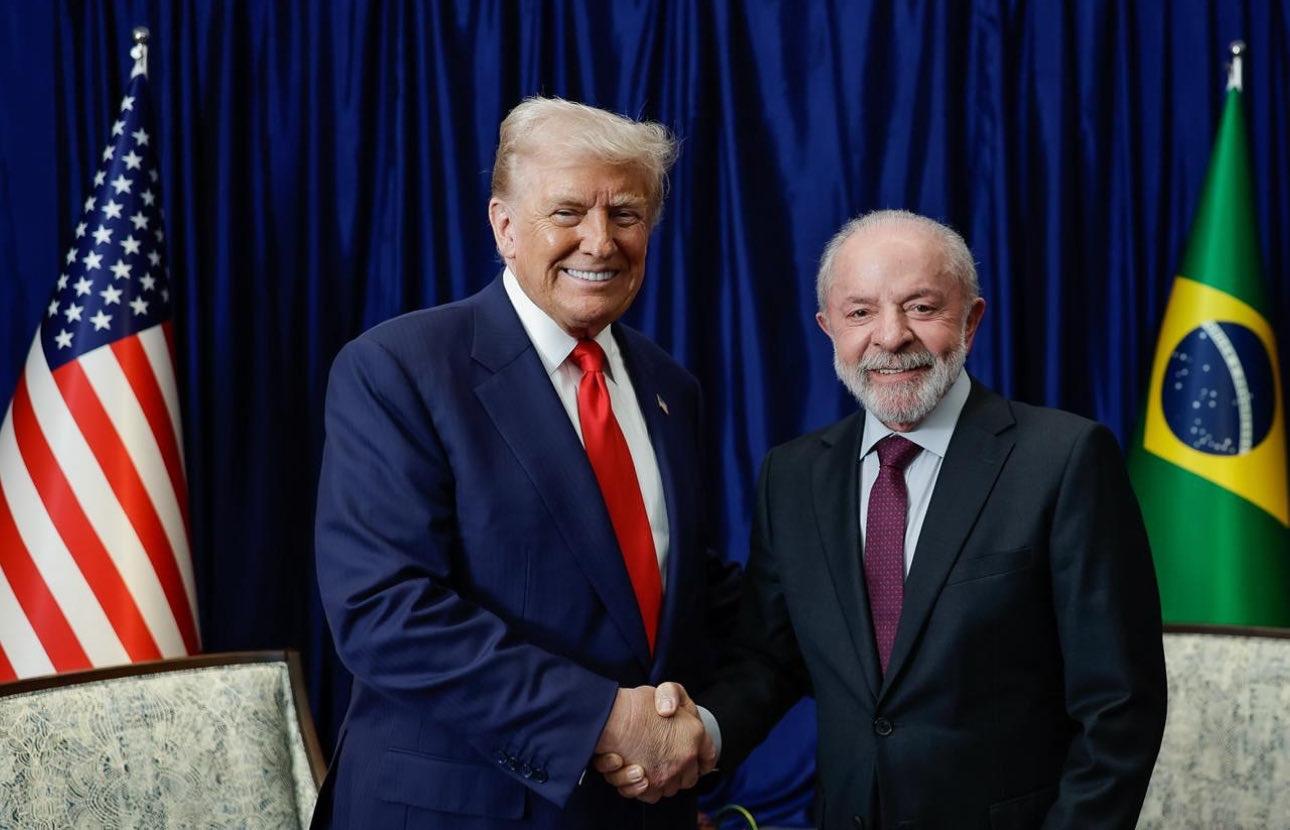 Lula se reúne com Trump na Malásia e discute relações entre Brasil-EUA