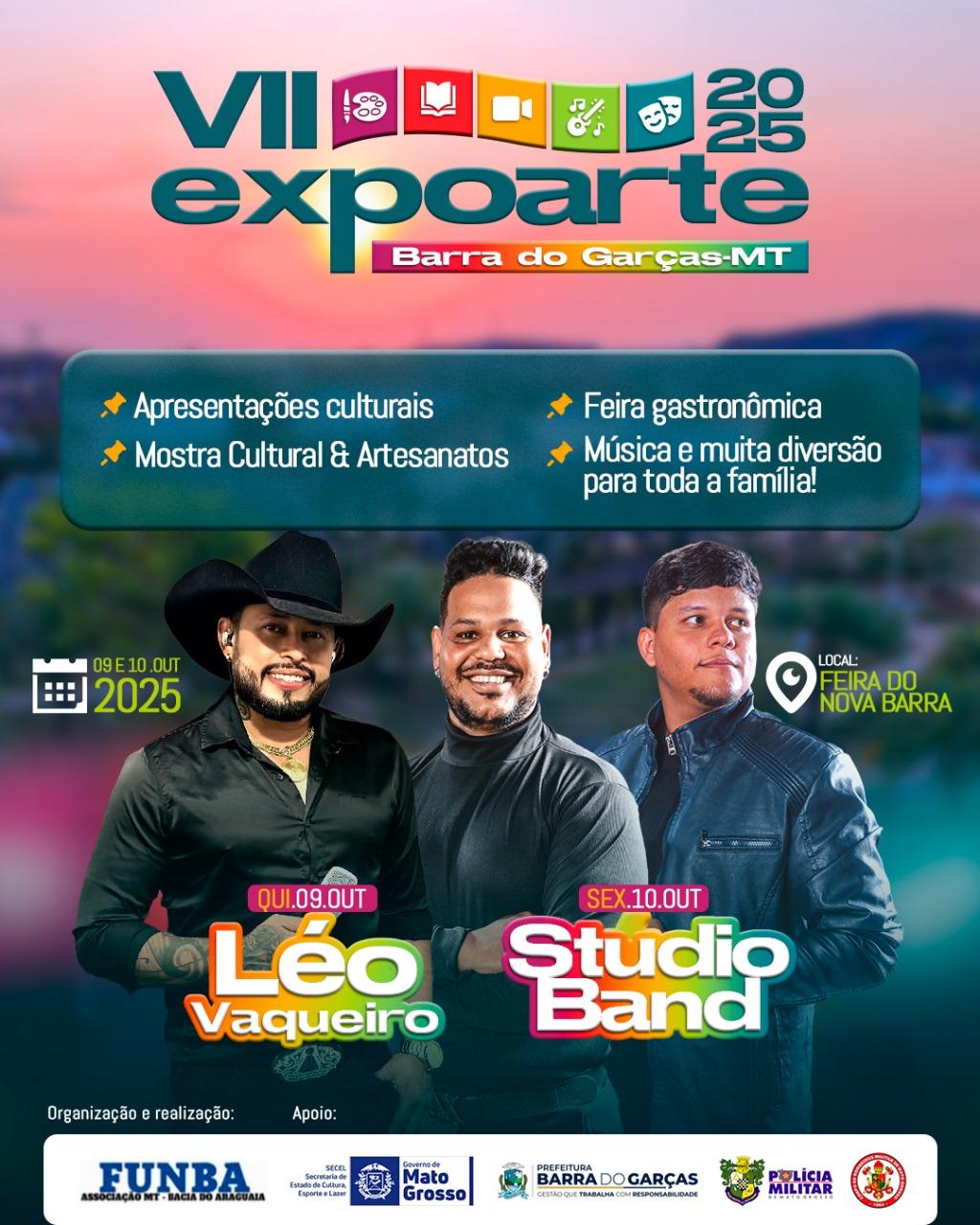 VII Expoarte será realizada nesta quinta (09) e sexta-feira (10), na Feira do Nova Barra