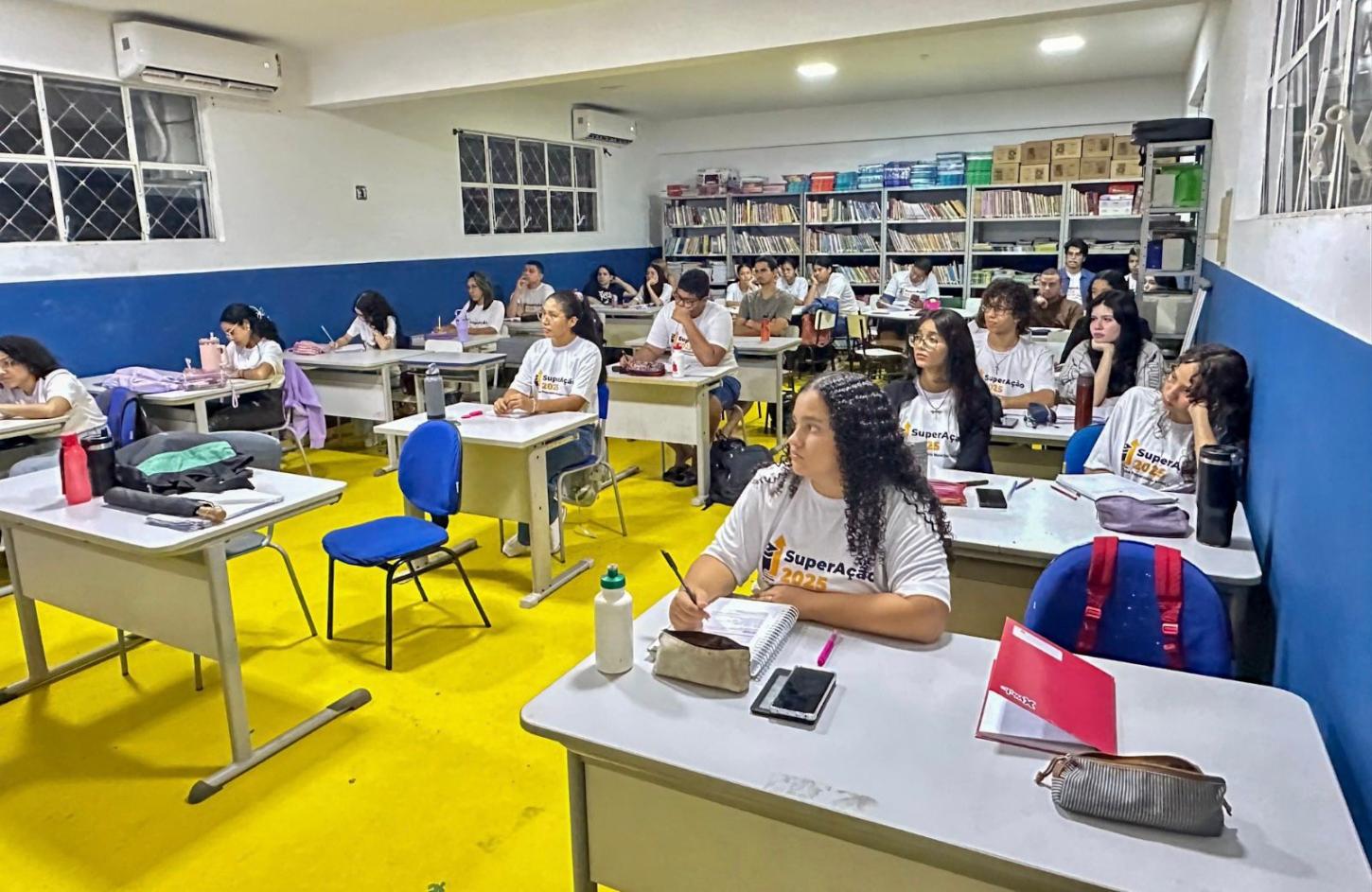 Aulão de encerramento do cursinho municipal SuperAção acontece nesta quinta-feira (06)