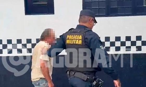 Idoso é preso em Barra do Garças por abusar sexualmente de cadela