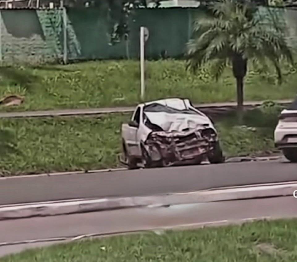 Acidente é registrado na Avenida Valdon Varjão, em Barra do Garças