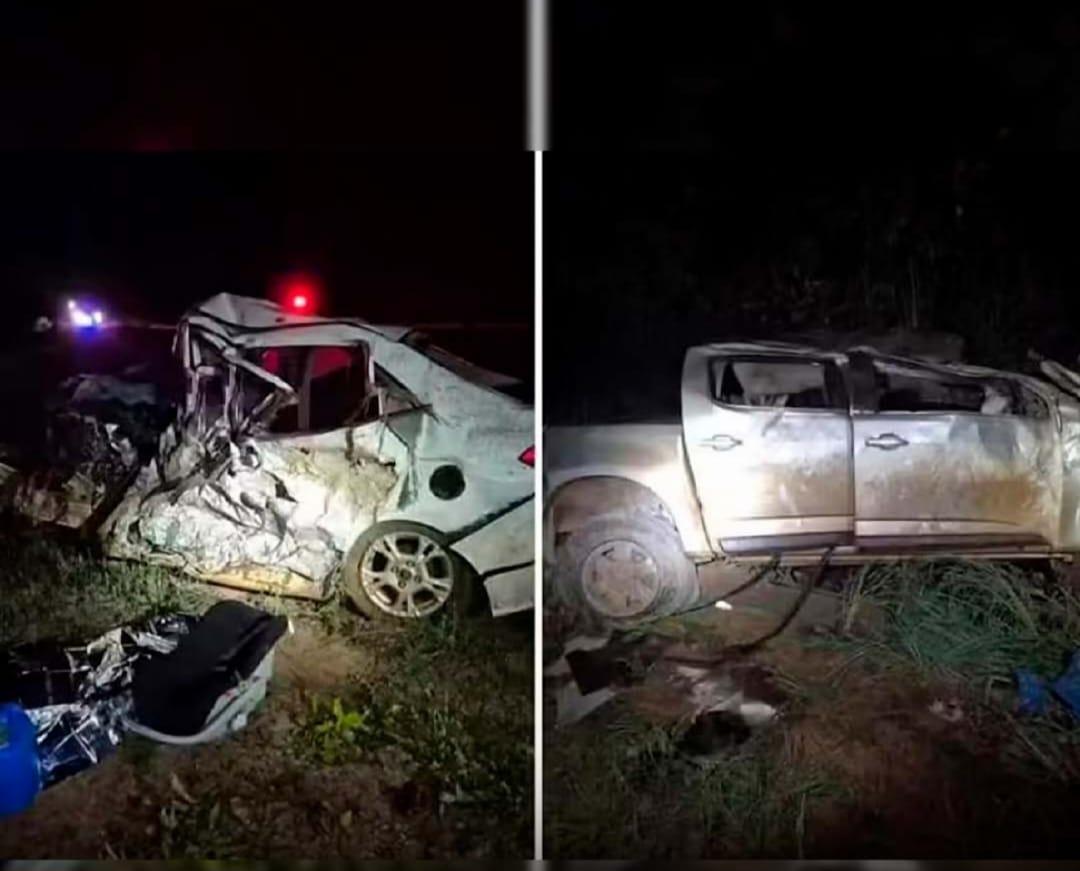 Avó, filho e neto de sete meses morreram em um acidente na BR-070; família ia para Nova Xavantina
