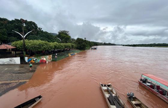 Cuidado extra na folia: Bombeiro pede para que população evite Rio Araguaia
