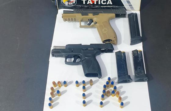 Dois homens são presos após denúncia de disparo de arma de fogo em chácara de Barra do Garças