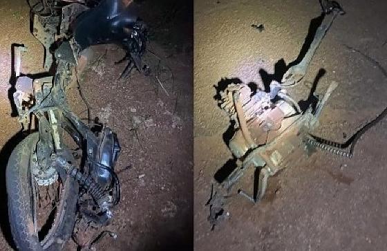 Motociclista de 19 anos morre em acidente na BR-158; namorada ficou ferida