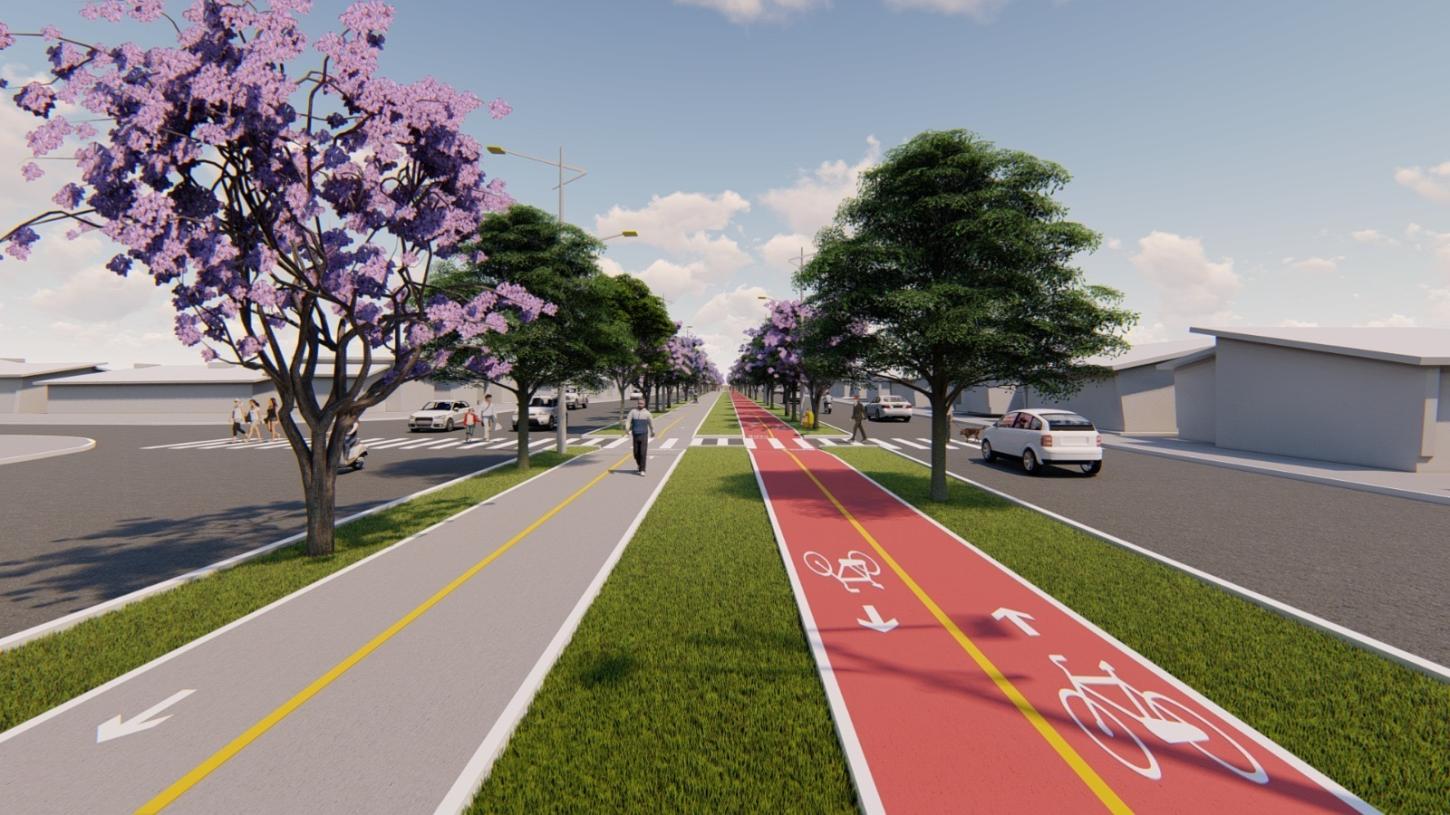 Primeiras ciclofaixas de Barra do Garças serão inauguradas neste semestre