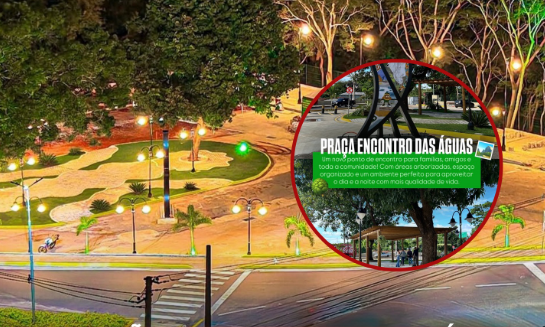 Nova praça será inaugurada em Pontal do Araguaia nesta sexta-feira