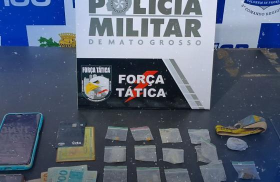 PM desarticula ponto de tráfico e prende três suspeitos na região do Porto do Baé