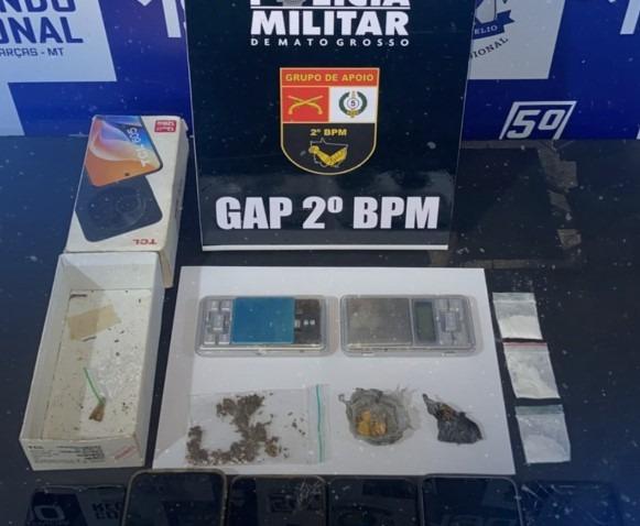 PM desarticula ponto de tráfico em Barra do Garças