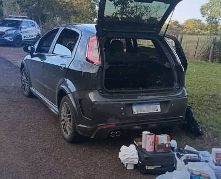 PM do Pontal apreender mercadoria de descaminho e contrabando na MT-100