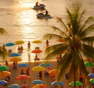 TEMPORADA: Prefeitura faz limpeza da Praia do Bosque e intensifica conscientização sobre os riscos nos rios da região