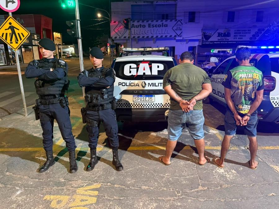 GAP prende dupla com cocaína fracionada durante patrulhamento em Barra do Garças