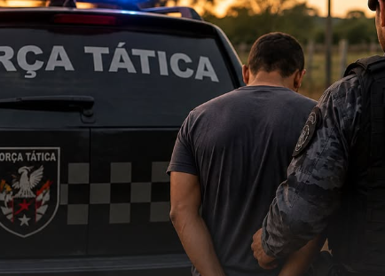 Força Tática cumpre dois mandatos de prisão contra foragido em Barra do Garças
