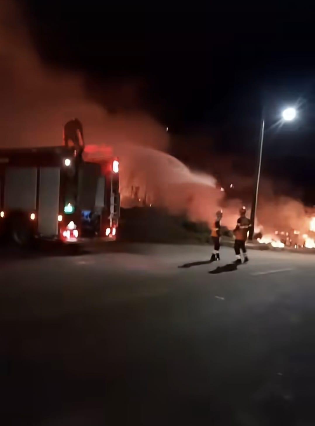 Mais uma noite de incêndios em Barra do Garças