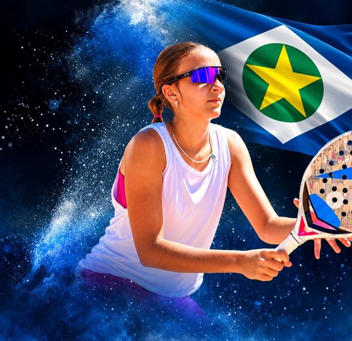 Atleta de Barra do Garças é convocada para representar Mato Grosso na Copa das Federações de Beach Tennis
