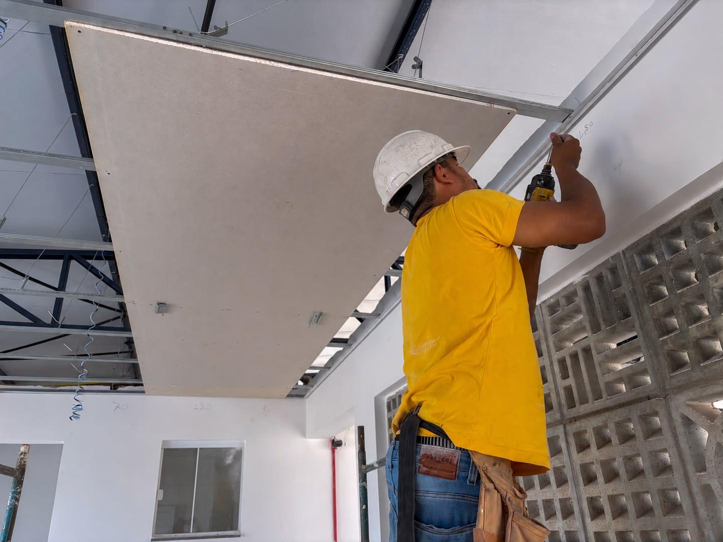 Obras da creche avançam e ampliam estrutura pública na região da Nova Barra