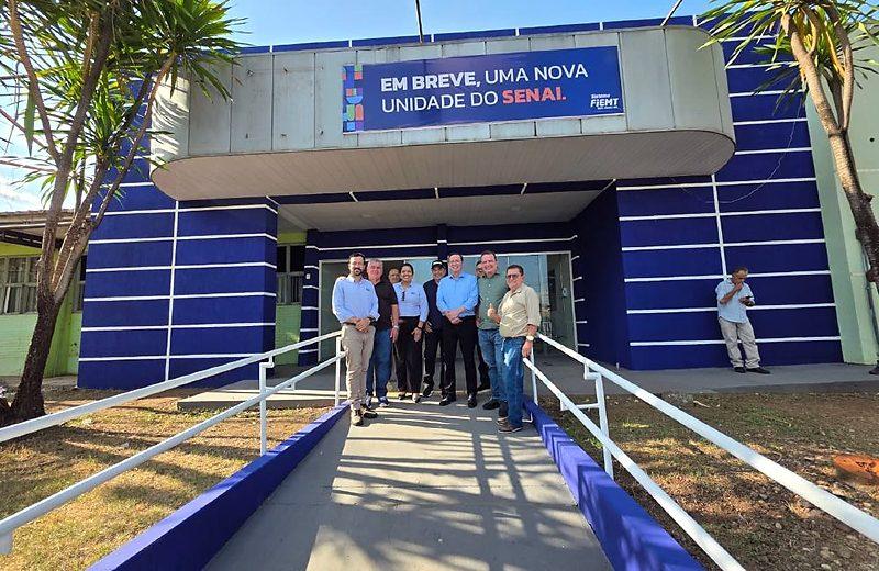 Senai anuncia reabertura da unidade em Barra do Garças com 25 novas turmas previstas para 2026 e 2027
