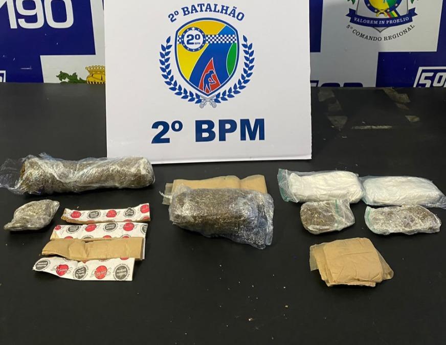 Três mulheres são presas em Barra do Garças ao tentarem entrar com drogas em presídio
