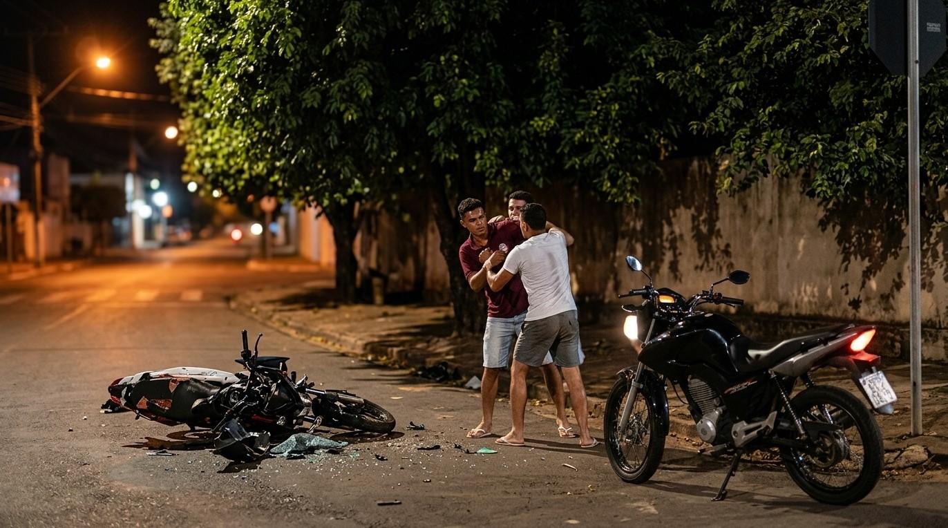 VEJA VÍDEO: Confusão entre motoqueiros acaba em agressão em Barra do Garças