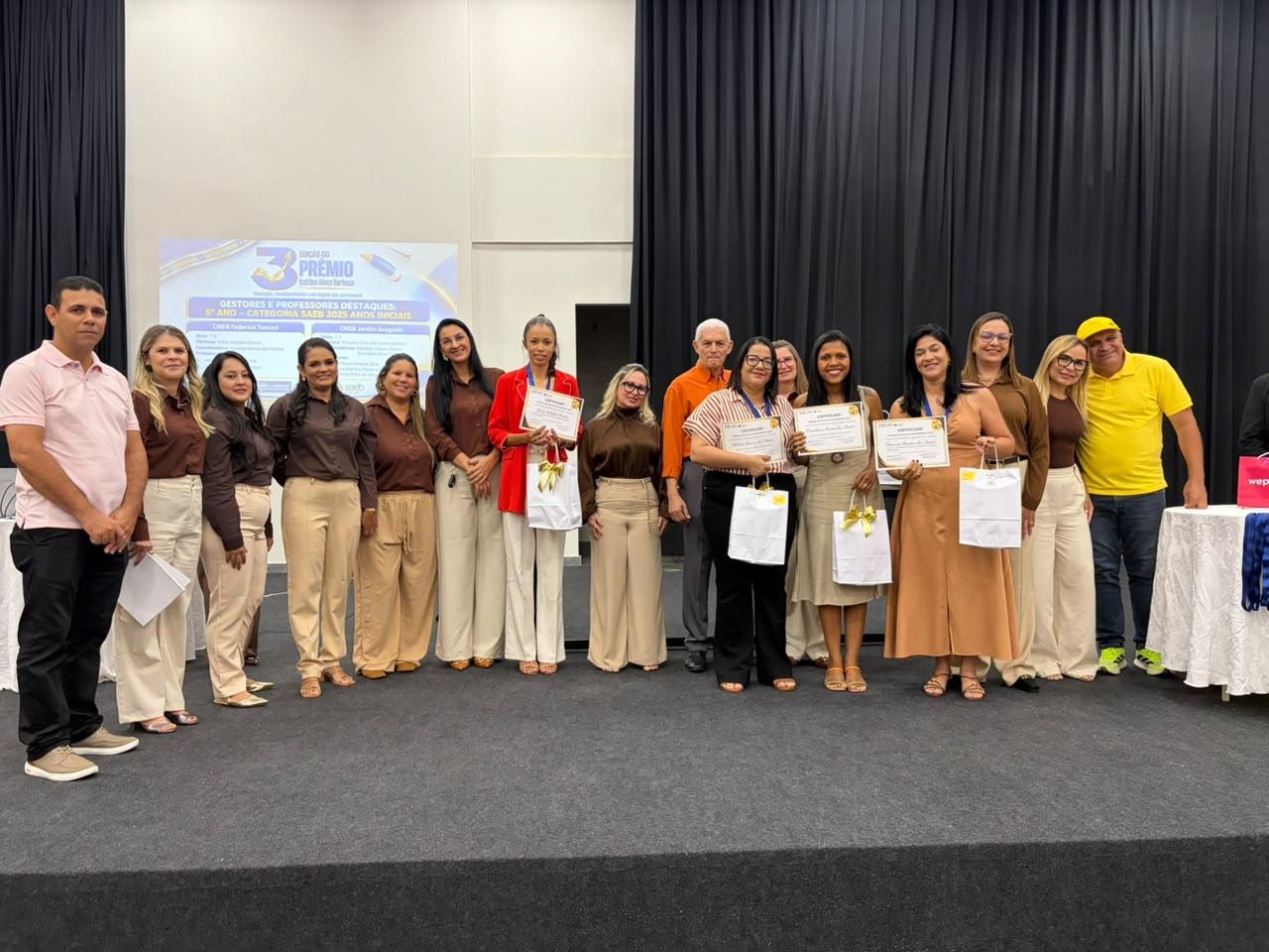 Barra do Garças homenageia profissionais da educação na 3ª edição do Prêmio Isaltino Alves Barbosa