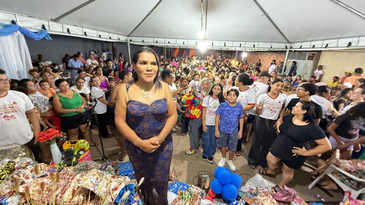Mais de mil pessoas participam da Festa das Crianças da Cozinha Solidária em Barra do Garças