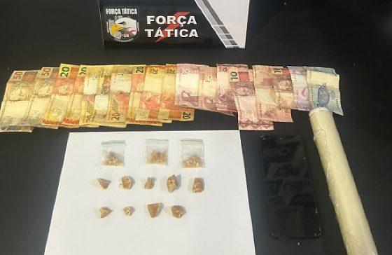 Mulher é presa com 12 porções de pasta base de cocaína em Barra do Garças